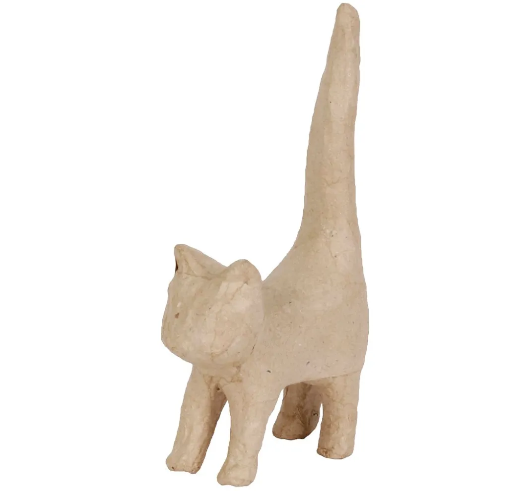 Kinder décopatch Holz|Décopatch>Katze, Pappmaché