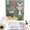 Topp Makramee|Makramee Diy Set>Kleine Knüpfmomente: Makramee-Knüpf-Set "Süße Eule"