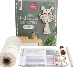 Topp Makramee|Makramee Diy Set>Kleine Knüpfmomente: Makramee-Knüpf-Set "Süße Eule"