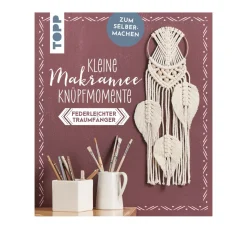 Topp Makramee|Makramee Diy Set>Kleine Knüpfmomente: Makramee-Knüpf-Set "Federleichter Traumfänger"