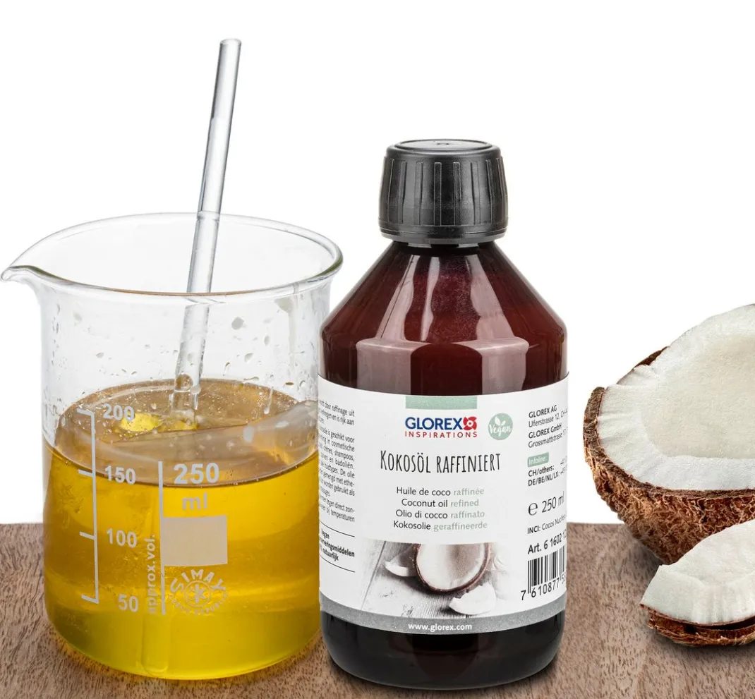 GLOREX Naturkosmetik>Kokosöl, raffiniert