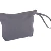 Rayher Textil-Design|Taschen-Design>Kosmetiktasche mit Reißverschluss, 22 x 17 cm, Grau