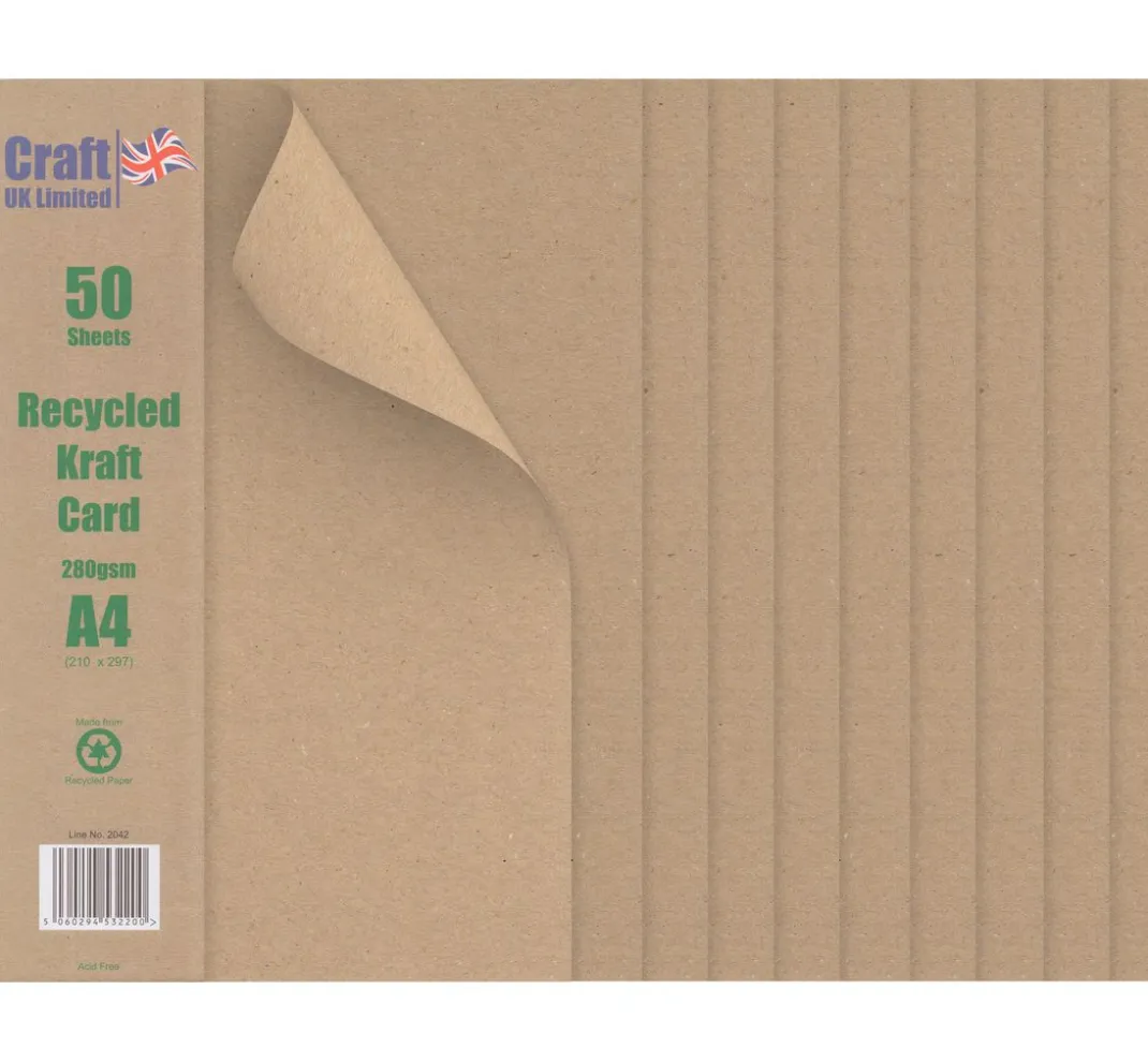 Craft UK Limited Kraftpapier & -Karton>Kraftpapier DIN A4