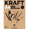 Clairefontaine Kraftpapier & -Karton|Farb- & Motivblöcke>Kraftpapier-Block