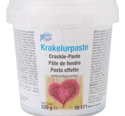 CREARTEC Strukturpasten|Malen & Zeichnen>Krakelurpaste, 225g, Weiß
