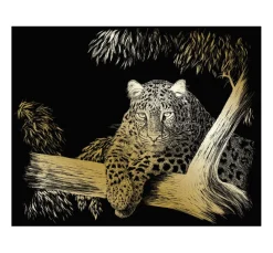 Kinder Royal Langnickel Kratzbilder|Kratzbilder>Kratzbild "Gepard"