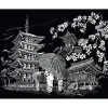 Kinder Royal Langnickel Kratzbilder|Kratzbilder>Kratzbild "Kyoto Temple"