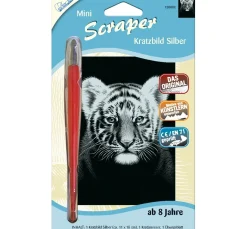 Kinder Mammut Kratzbilder|Kratzbilder>Kratzbild "Tigerbaby"