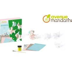 Kinder My Mandarine Papier-Bastelsets|Décopatch>Kreativ-Box Décopatch "Hunde"