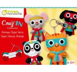 Kinder My Mandarine Näh-Sets|Handarbeit-Sets>Kreativ-Box Nähen Mini Couz’IN "Superhelden"