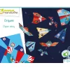 Kinder My Mandarine Papier-Bastelsets|Origami & Papier Falten>Kreativ-Box Origami "Flugzeuge und Raketen"