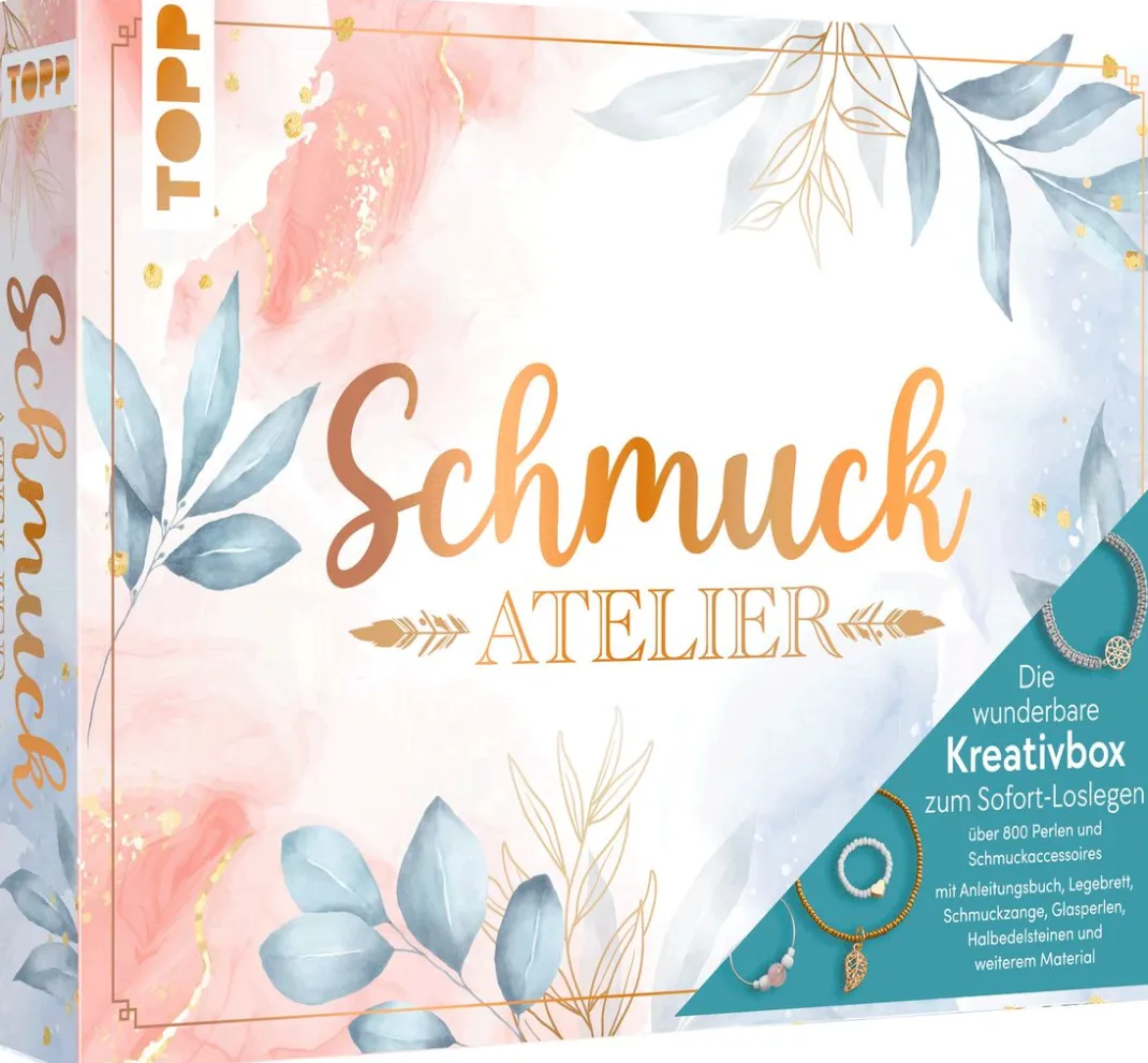 Kinder Topp Schmuck-Bastelsets|Sets>Kreativbox "Schmuck Atelier"