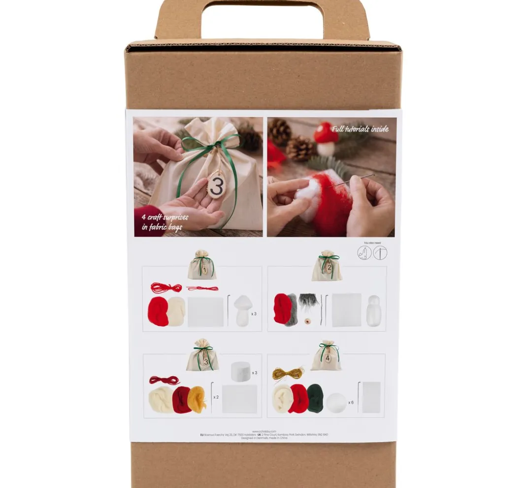 creativ company Filzen|Adventskalender>Kreativset Adventskalender "Filzen"