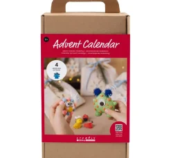 Kinder creativ company Modellieren|Sets>Kreativset Adventskalender "Modellieren - Monster"