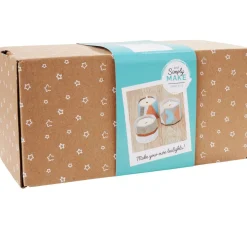 docrafts Simply Make Kerzen Gestalten|Bastelsets>Kreativ-Set "Beton Kerzenhalter mit Sojawachs"