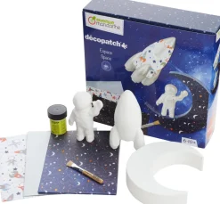 Kinder My Mandarine Papier-Bastelsets|Décopatch-Papier>Kreativ-Set Décopatch "Weltraum"