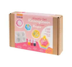 Kinder GLOREX Weitere Geschenkideen Für Kinder|Kerzen Gestalten>Kreativ-Set "Kerzengießen"