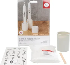 Rayher Gieß-Sets|Sets>Kreativ-Set "Raysin Kerzenhalter"