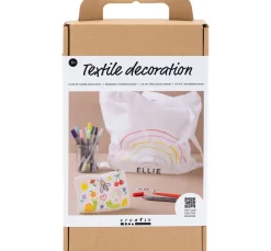 Kinder creativ company Malsets|Farbsets>Kreativset Textildekoration "Taschen"