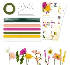 Kinder URSUS Papier>Krepppapier-Blumen-Set