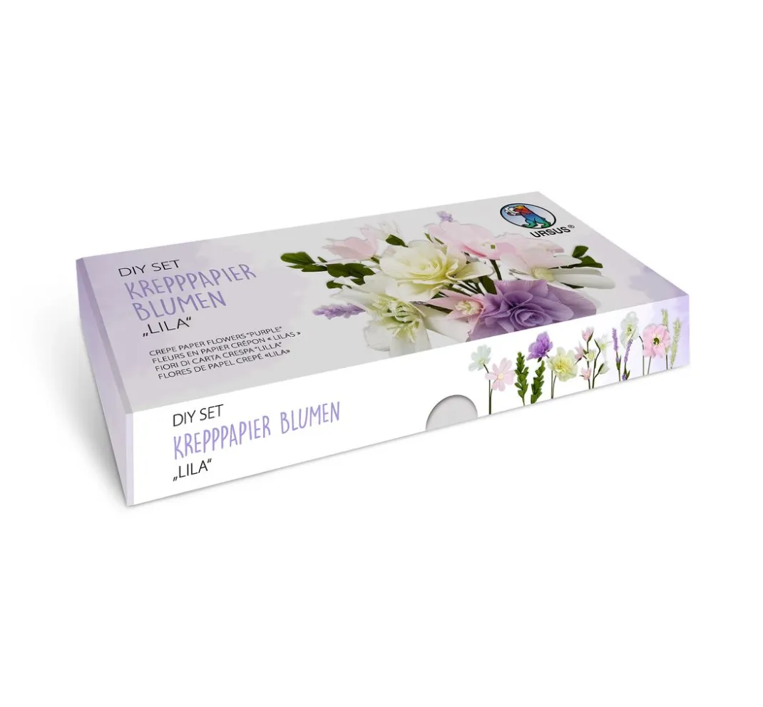 Kinder URSUS Papier>Krepppapier-Blumen-Set