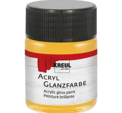 Kreul Kreative Bastelfarbe>KREUL Acryl Glanzfarbe, 50 ml, metallic