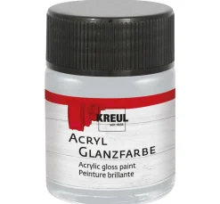 Kreul Kreative Bastelfarbe>KREUL Acryl Glanzfarbe, 50 ml, metallic