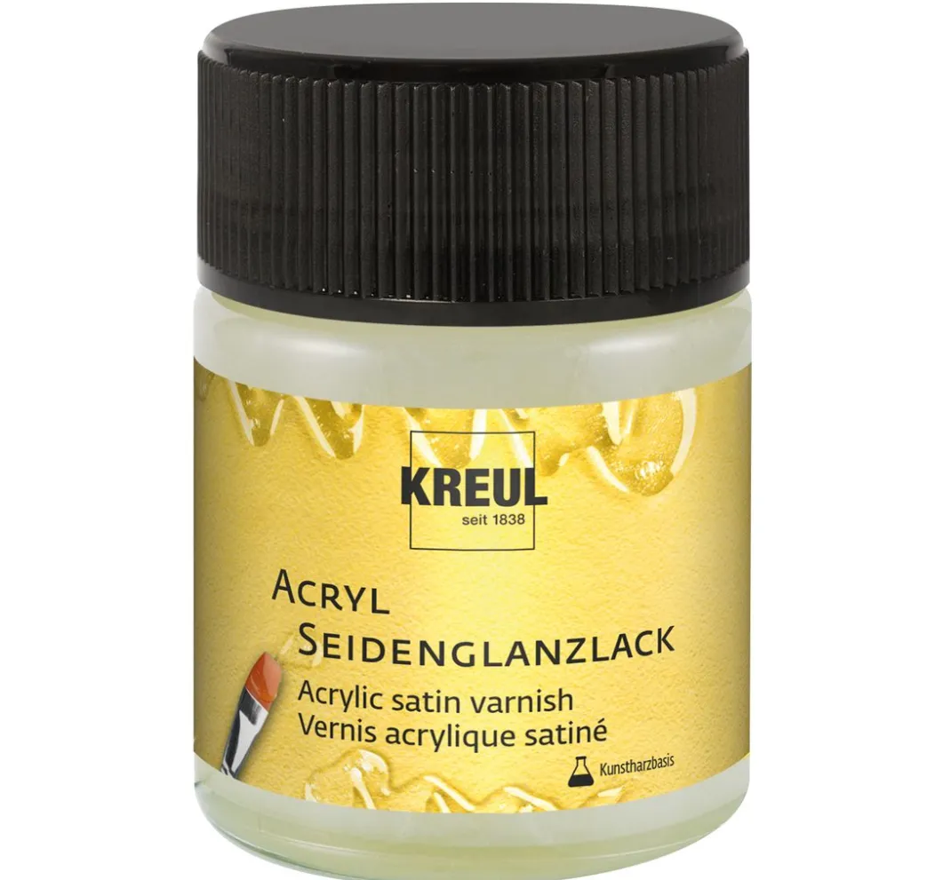 Kreul Schutzlack|Klarlack>Acryl Seidenglanzlack, 50 ml