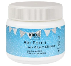 Kreul Kreative Serviettenlack|Lacke & Lasuren>KREUL Art Potch Lack & Leim "Glimmer", 159 g / 150 ml