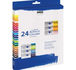 Kreul Künstler Künstlerfarbe>KREUL el Greco Acrylic-Set, 24 x 12 ml Tuben