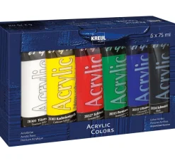 Kreul Künstler Künstlerfarbe>KREUL el Greco Acrylic-Set, 6 x 75 ml Tuben