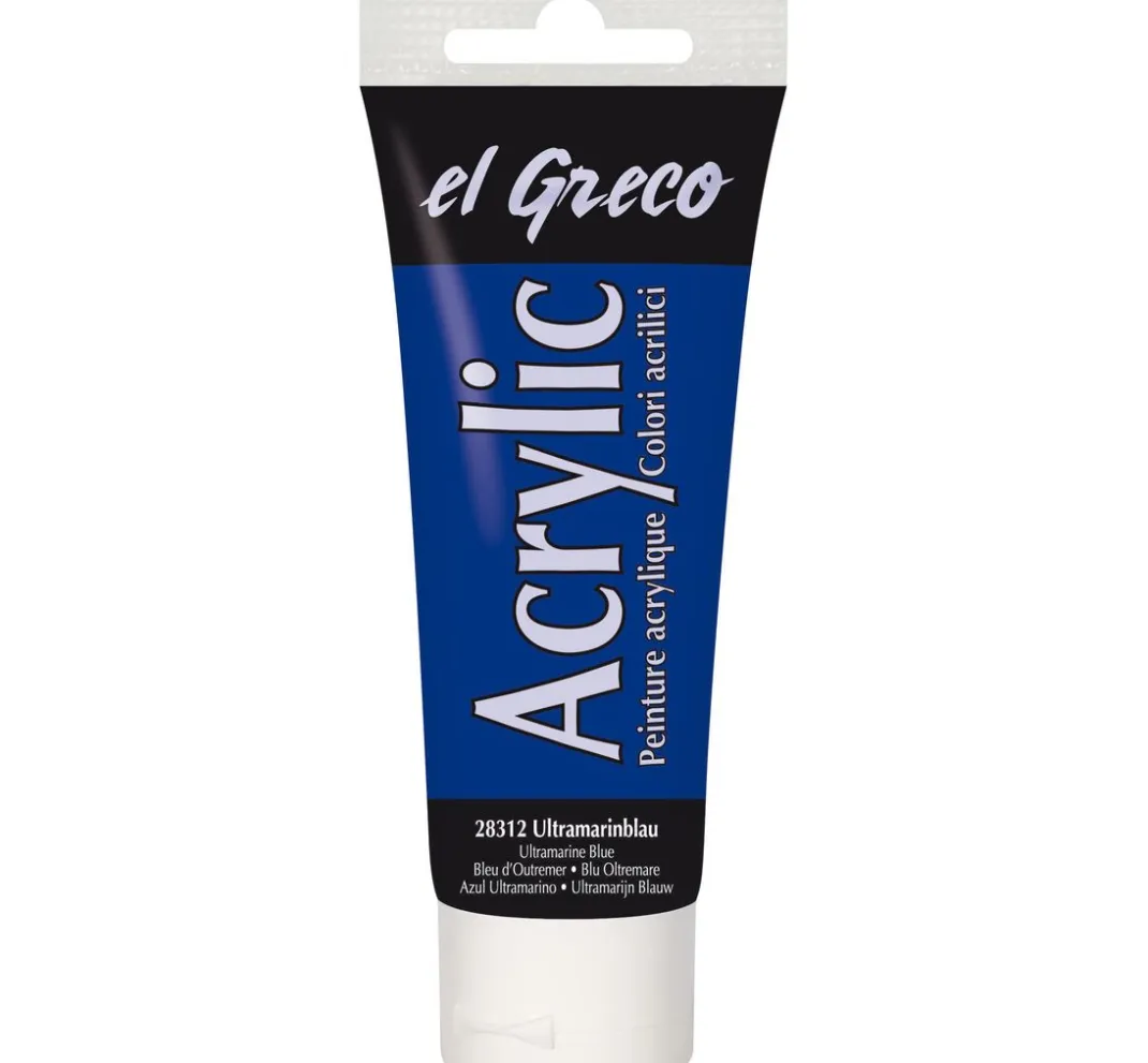 Kreul Künstler Künstlerfarbe>KREUL el Greco Acrylic-Set, 6 x 75 ml Tuben
