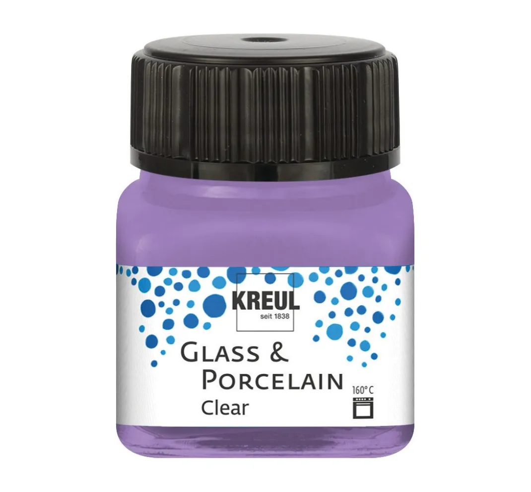 Kreul Kreative Glas- & Porzellanmalerei|Glas- & Porzellanmalfarbe>KREUL Glass & Porcelain "Clear"