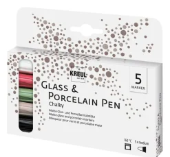 Kreul Kreative Stifte>KREUL Glass & Porcelain Pen "Chalky" medium