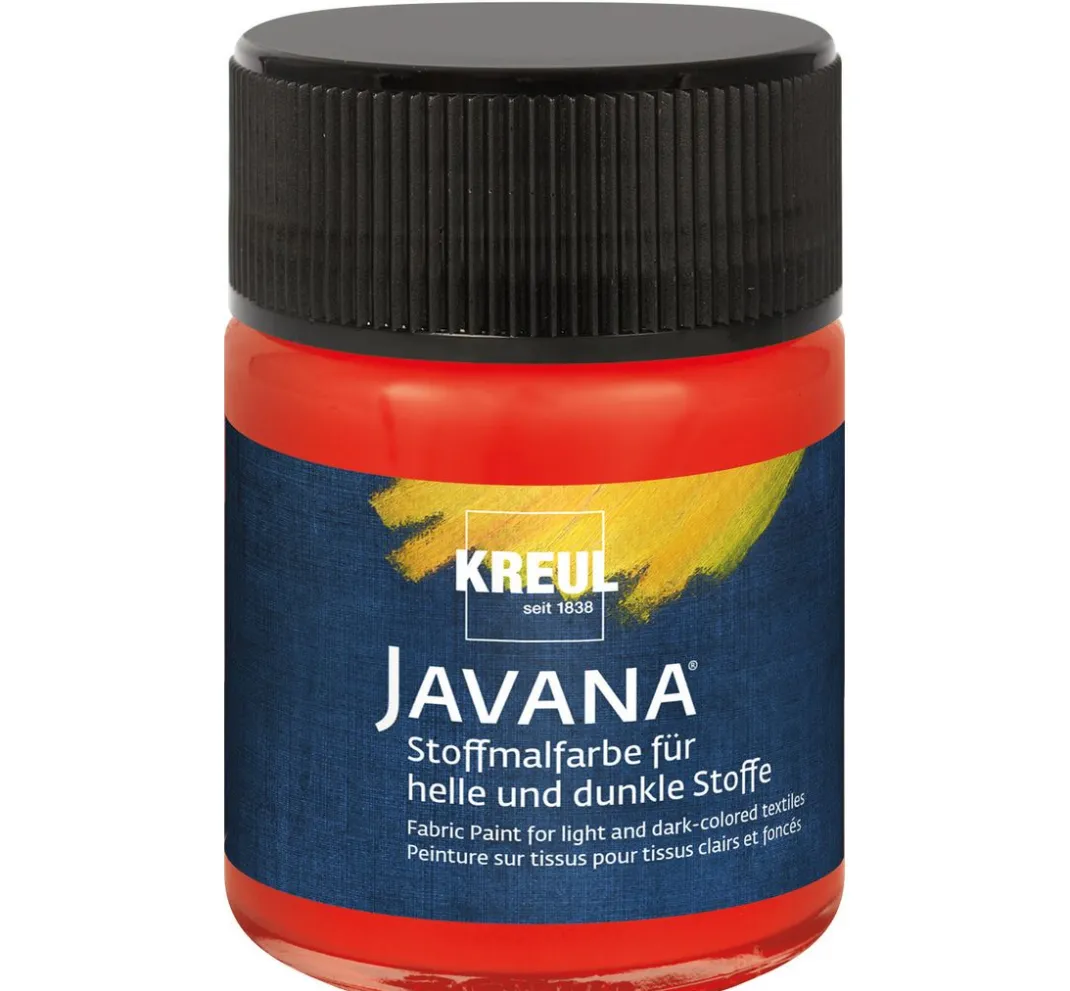 Kreul Kreative Textil-Design|Taschen-Design>KREUL Javana Stoffmalfarbe, 50 ml