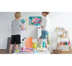 Kreul Kinder Farbsets|Künstlerfarbe>KREUL Kids Art Kinder-Künstlerfarbe, 8 x 20 ml