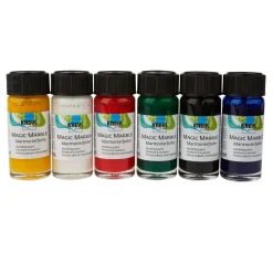 Kreul Kreative Marmorieren|Effektfarbe>KREUL Magic Marble Set "Grundfarben"