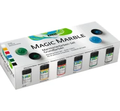 Kreul Kreative Marmorieren|Effektfarbe>KREUL Magic Marble Set "Grundfarben"