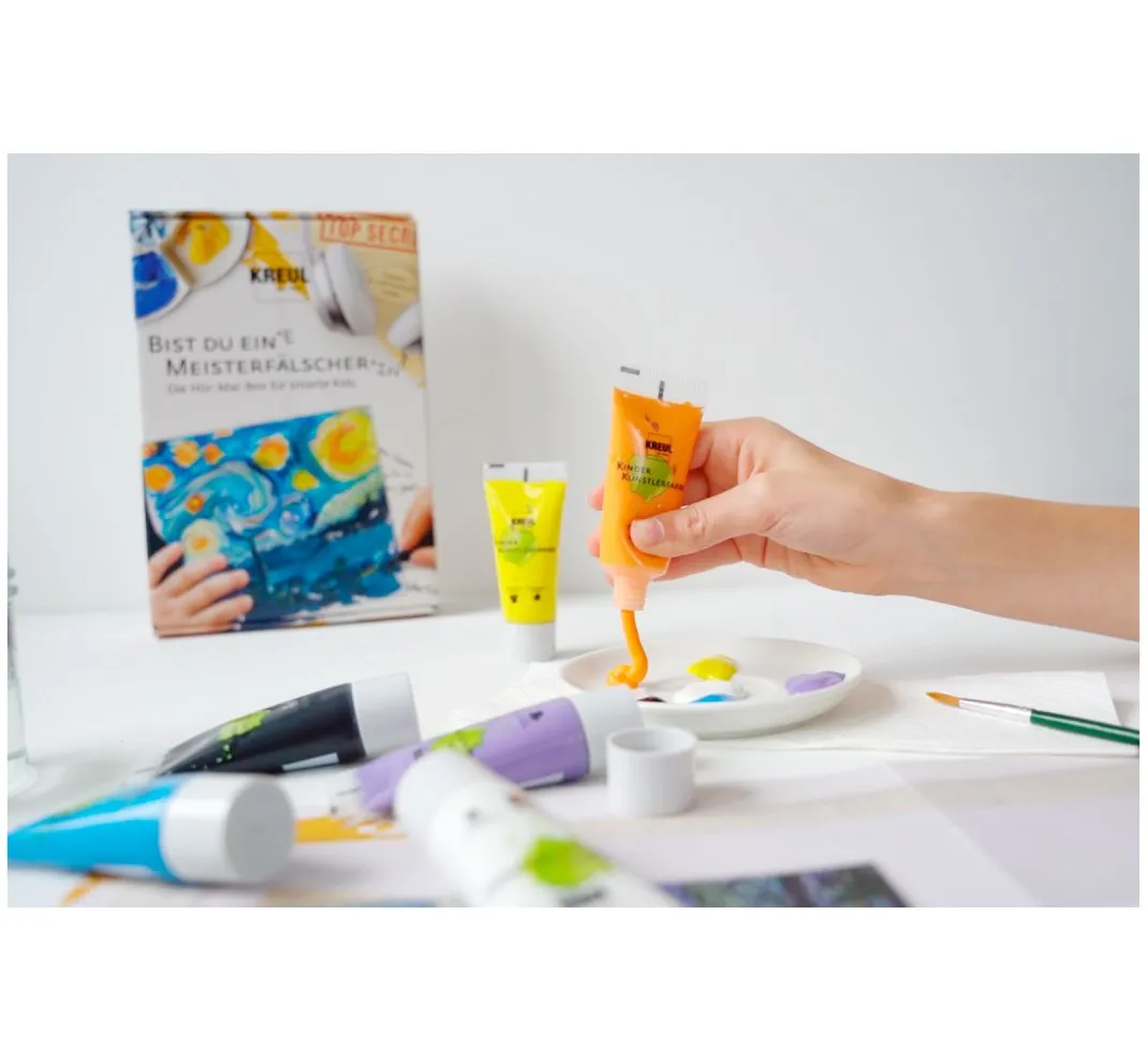 Kinder Kreul Bastelfarbe|Weitere Geschenkideen Für Kinder>Meisterfälscher-Box "Sternennacht"