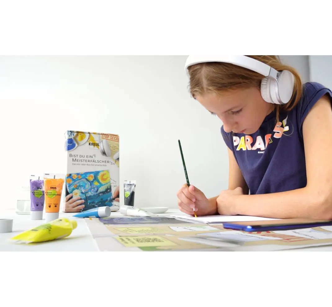 Kinder Kreul Bastelfarbe|Weitere Geschenkideen Für Kinder>Meisterfälscher-Box "Sternennacht"