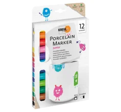 Kreul Kreative Glas- & Porzellanmalerei|Stifte>KREUL Porcelain Pen easy, 12-Set