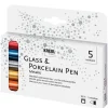 Kreul Kreative Stifte|Glas- & Porzellanmalerei>KREUL PorcelainPen metallic 160°C, 5er-Set