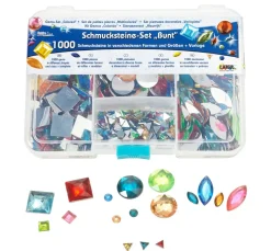 Kreul Bastelzubehör>Schmucksteine-Set "Bunt"
