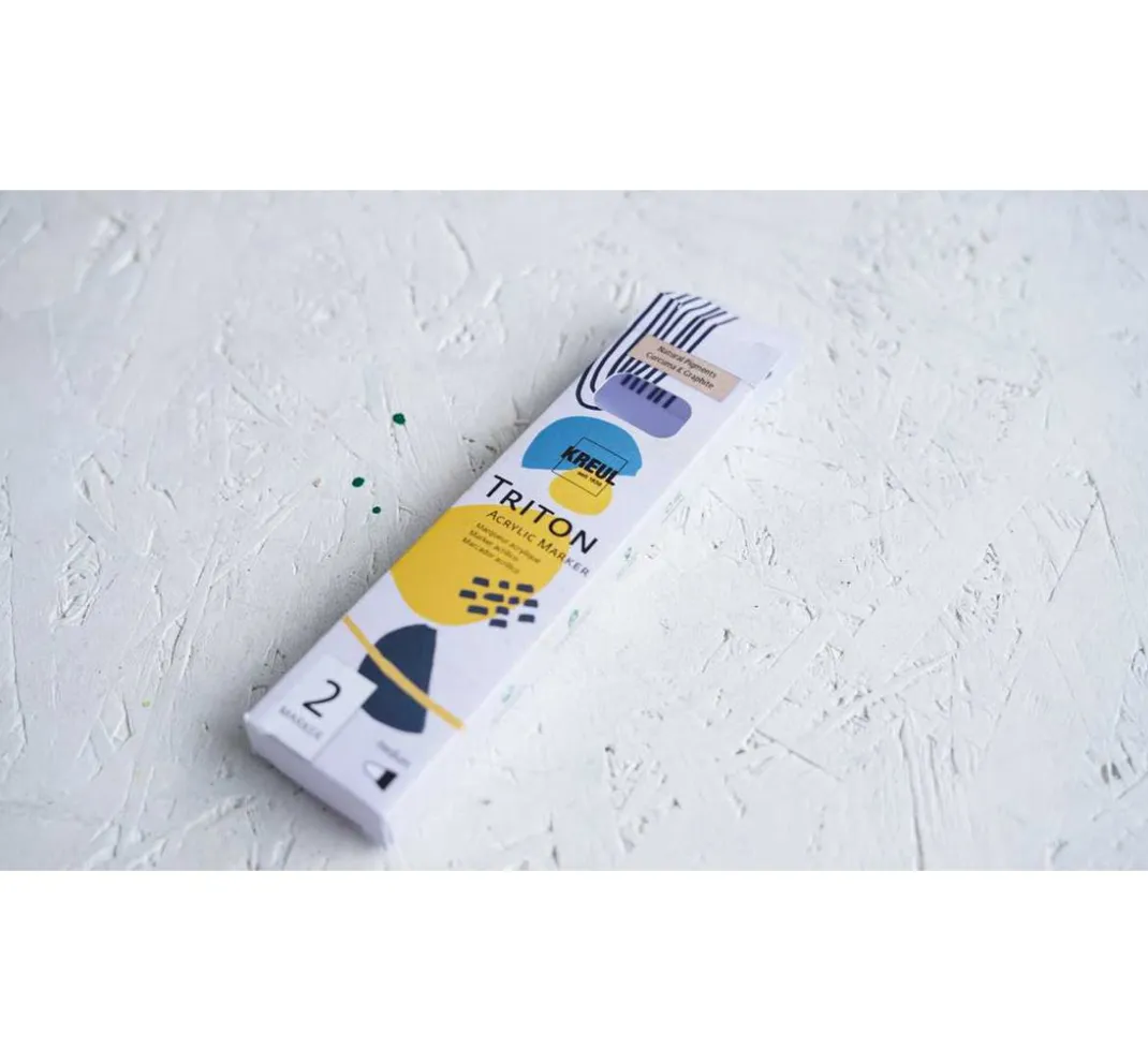 Kreul Stifte|Künstlerfarbe>Triton Acrylic Marker medium "Natural Pigments"