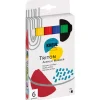 Kinder Kreul Künstler Stifte & Marker|Stifte>KREUL Triton Acrylic Marker "edge", 6er-Set