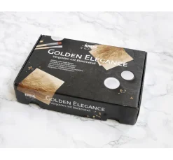Kreul Kreative Vergolden|Farbsets>KREUL Vergolden mit Blattmetall "Golden Elegance"