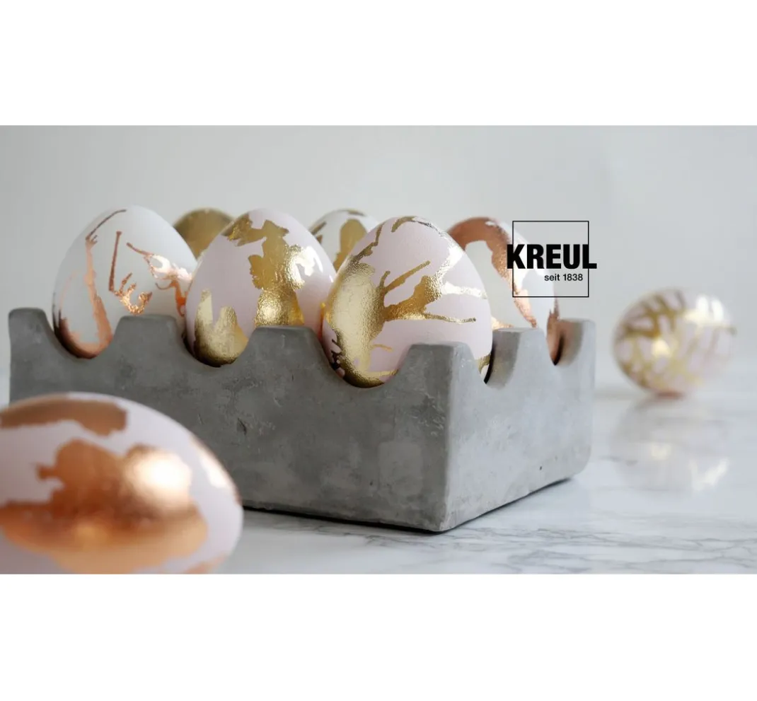 Kreul Kreative Vergolden|Farbsets>KREUL Vergolden mit Blattmetall "Golden Elegance"