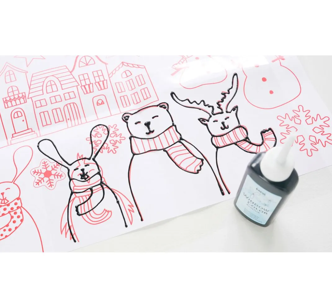 Kinder Kreul Kinder Window Color|Farbsets>KREUL Window Color Set "Hello Winter"