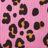 Rico Design Musselin Stoff|Baumwollstoff>Krinkel-Musselin Baumwoll-Stoff "Acid Leo"