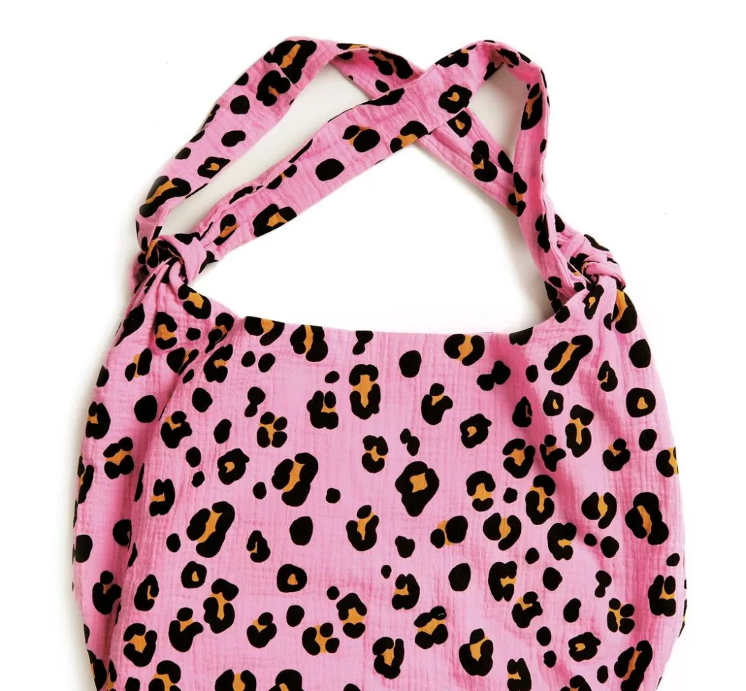 Rico Design Musselin Stoff|Baumwollstoff>Krinkel-Musselin Baumwoll-Stoff "Acid Leo"